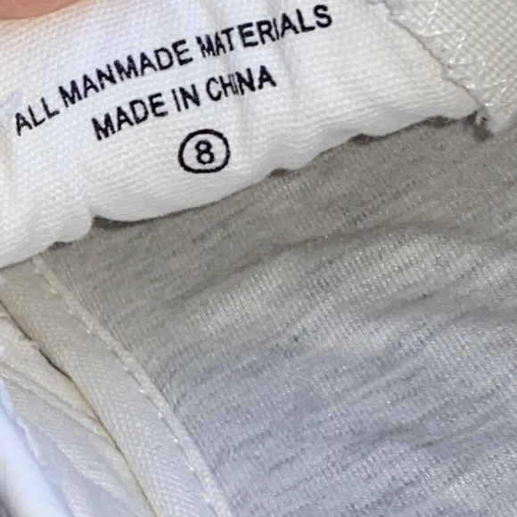 🥳HostPick🎉Soda Gently Used Women Sz-8 Quilted Diamond Stitched Bright White🤍 - Picture 16 of 16